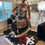 Thumbnail: WOMENS MD Leopard Print Faux Leather Dead or Alive Skirt SMOKED
