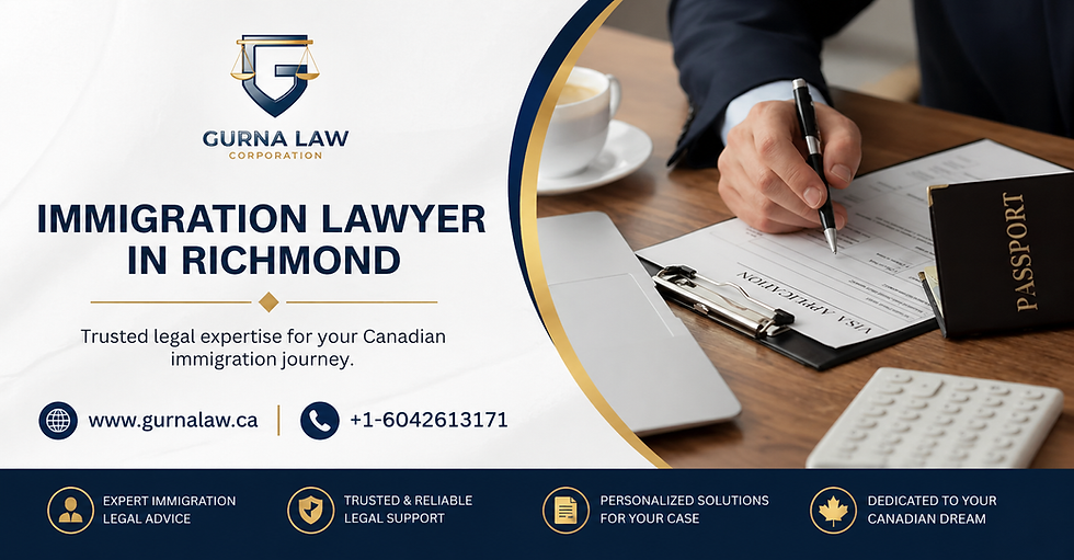 Immigration Lawyer in Richmond – Trusted Legal Guidance by Gurna Law