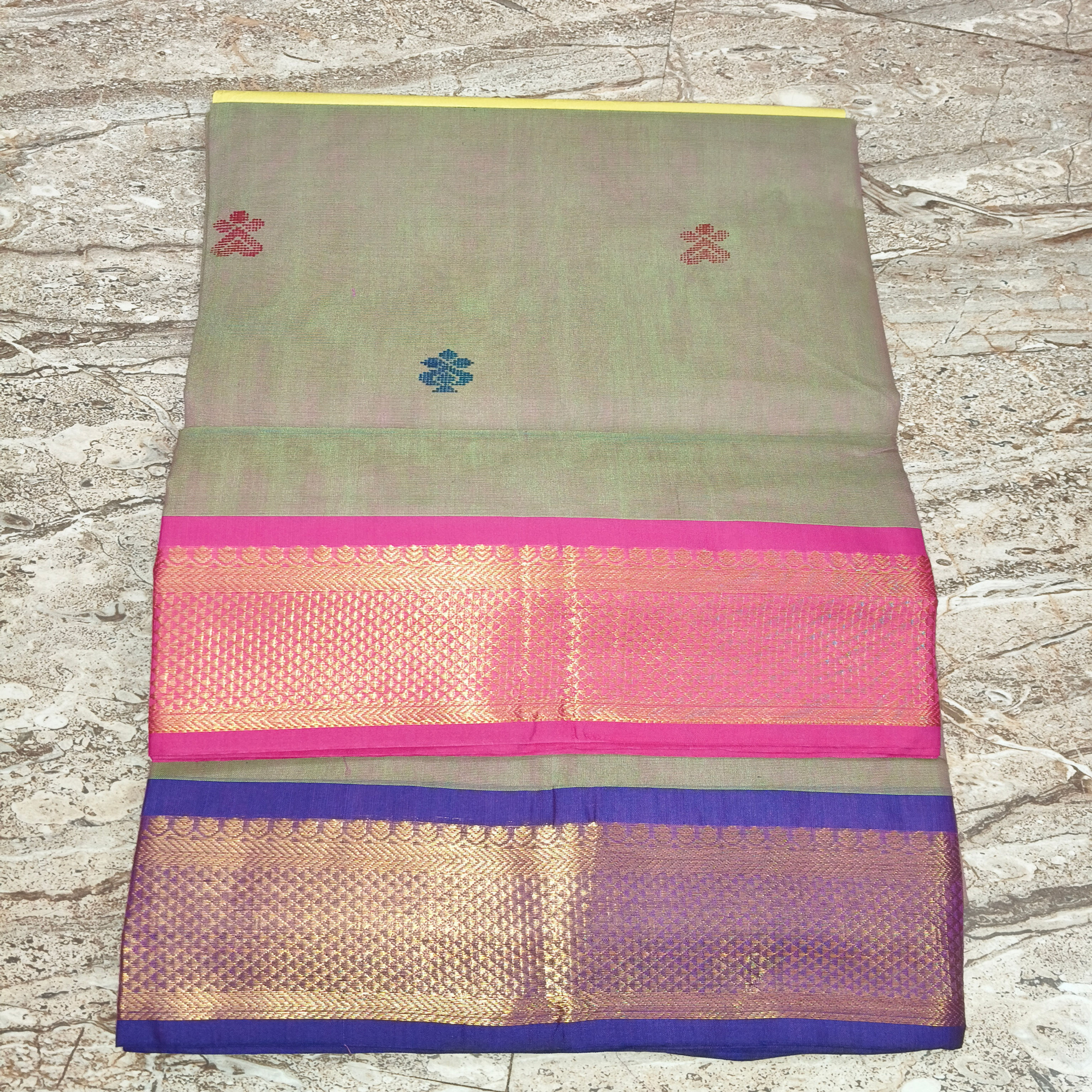 Spun cotton sarees 