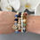 Thumbnail: Chakra  bracelet with lotus charm