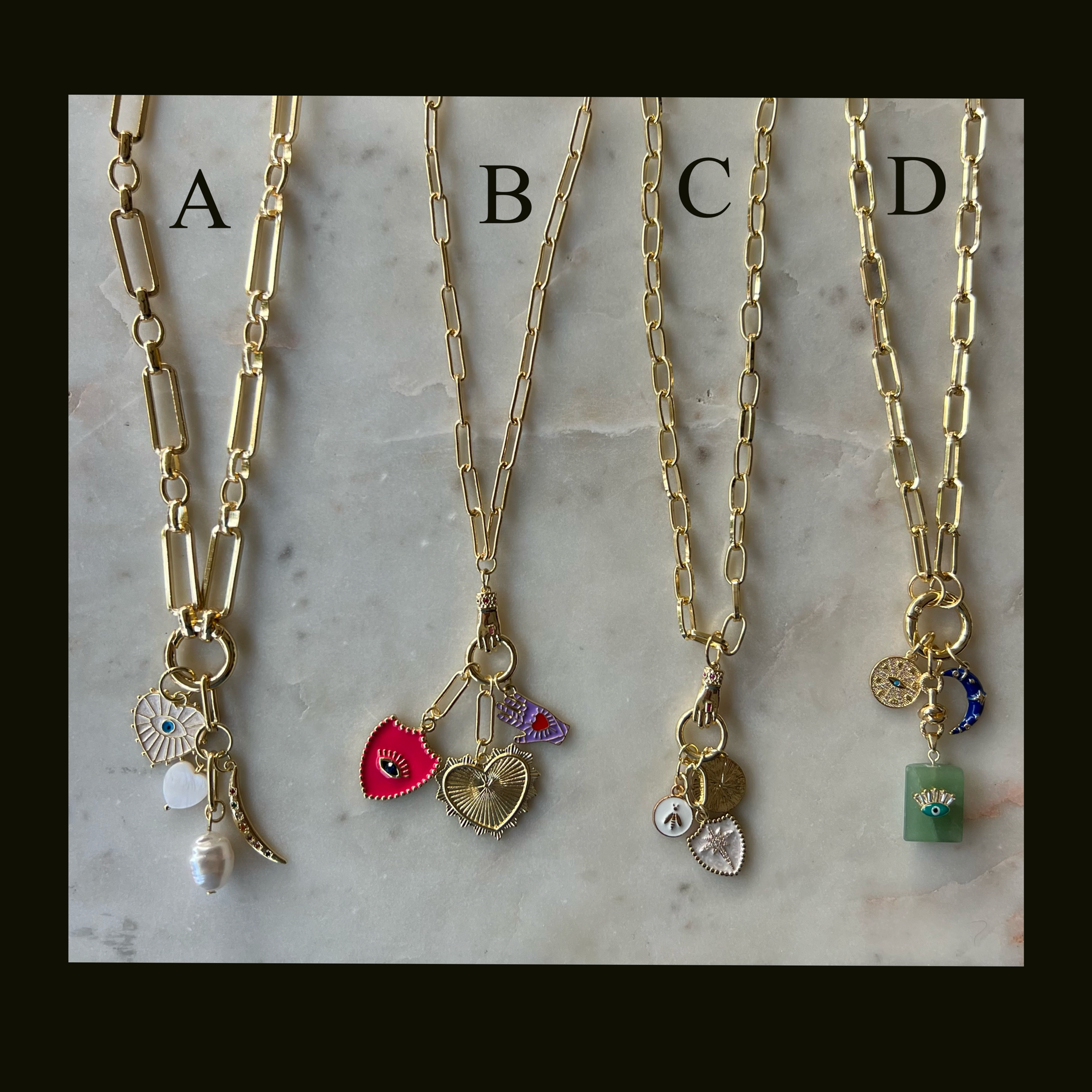 Charmy necklaces