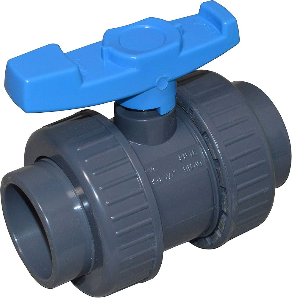 Double Union Ball Valve Technoplastic