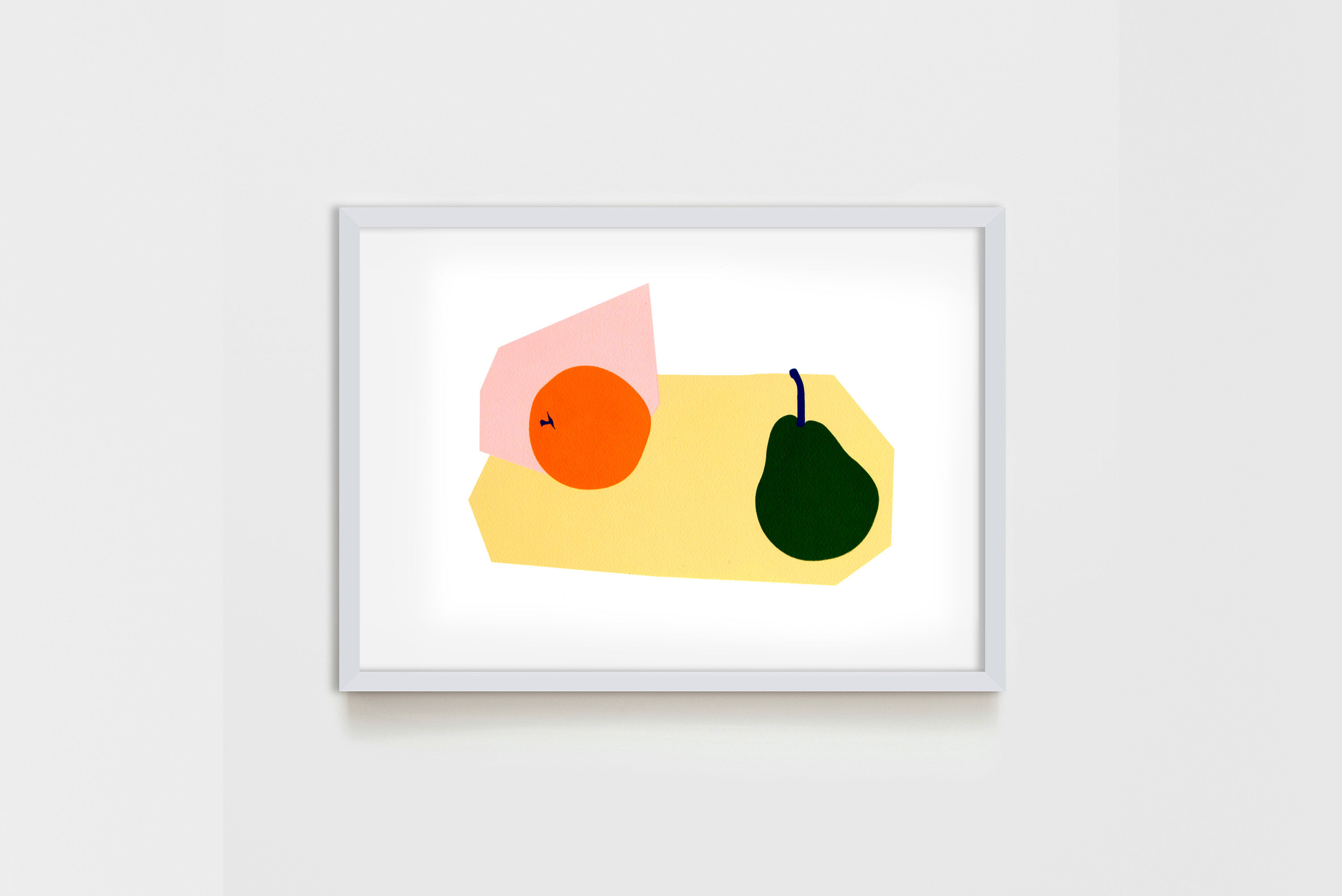 Apricot & Pear #2 25X35 cm
