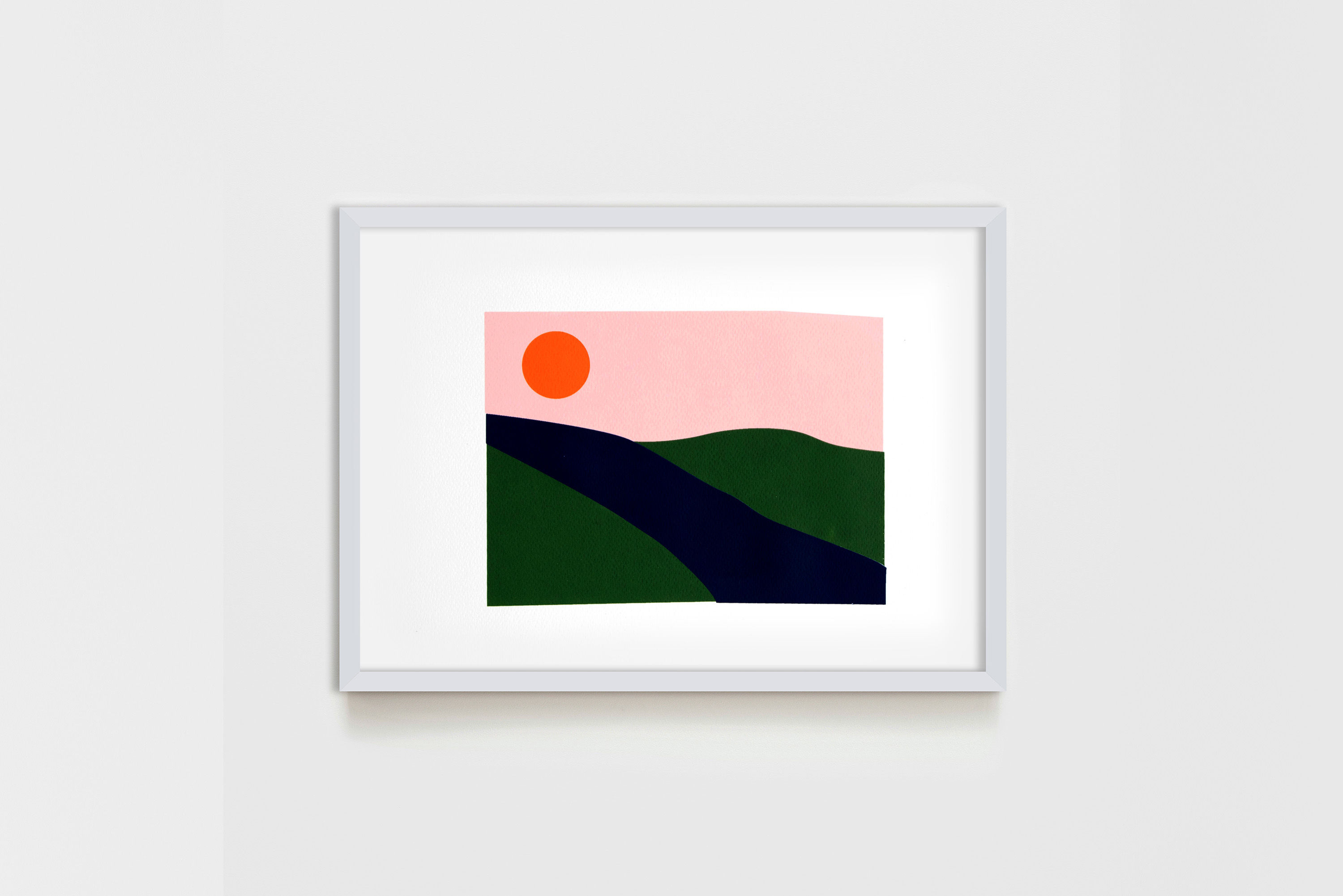 Simple Landscape #2 25X35 cm