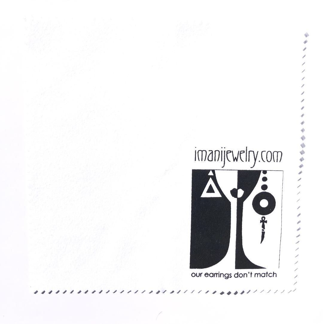 imani jewelry microfiber silver polishing cloth