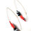 Thumbnail: it’s all love red crystal with black & white earrings
