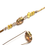 Thumbnail: north african goddess crystal scarab earrings