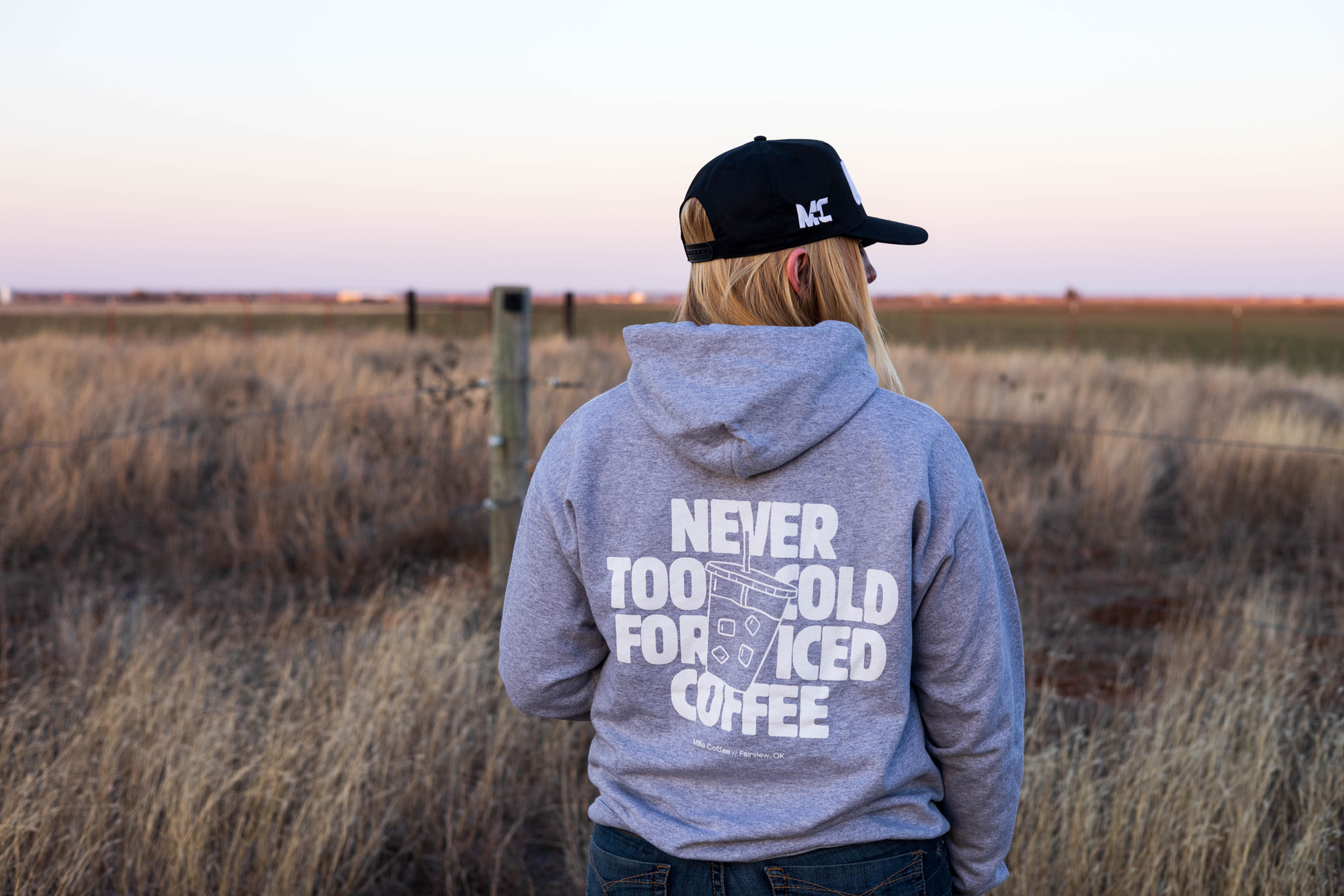 Never Too Cold for Iced Coffee Hoodie