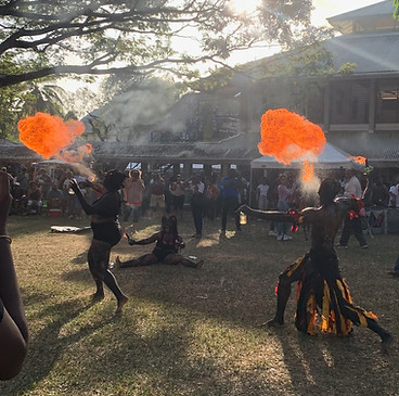 cultural display in the caribbean