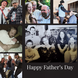 A selection of pictures featuring an engaging and wonderful father.
