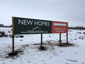MDO New Housing Development Site Sign