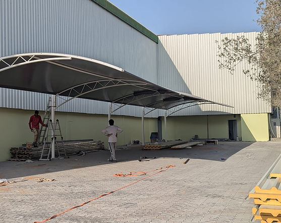 Fabrication & Installation - Car Parking - David Global 