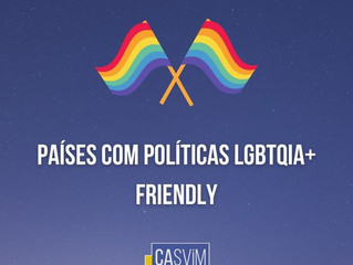 Países com políticas LGBTQIA+ friendly