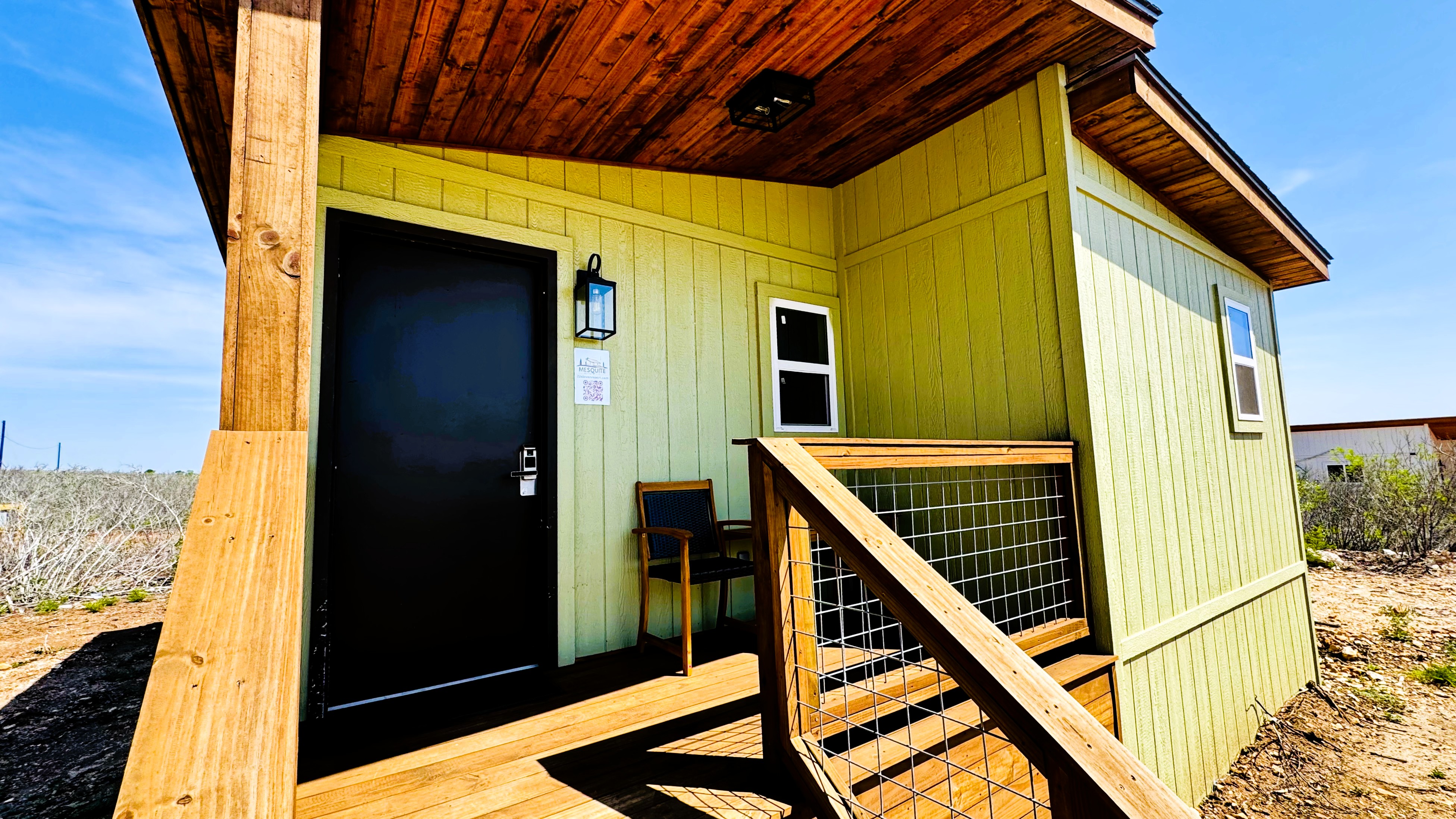 Mesquite Cabin rental at 22 Eleven Resort, Devine TX