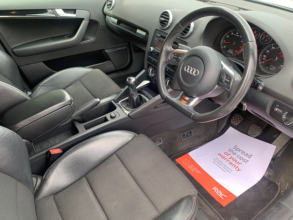 Thumbnail: 2010 AUDI A3 1.8T S-LINE BLACK EDTITION 5DR, ONLY 74500 MILES ** SOLD **