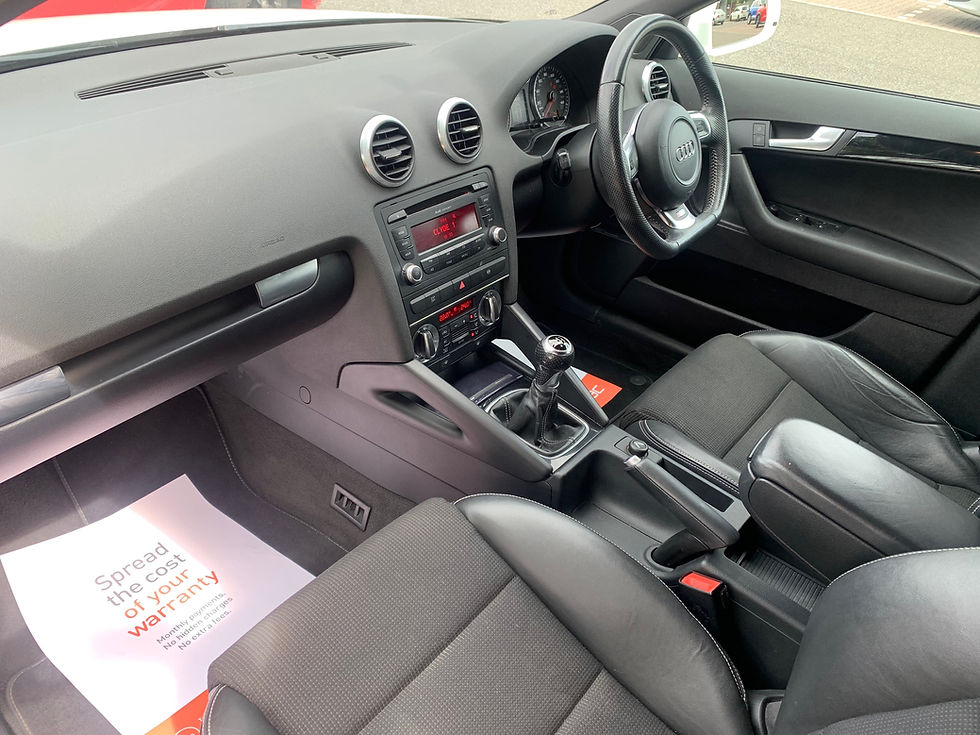 Thumbnail: 2010 AUDI A3 1.8T S-LINE BLACK EDTITION 5DR, ONLY 74500 MILES ** SOLD **
