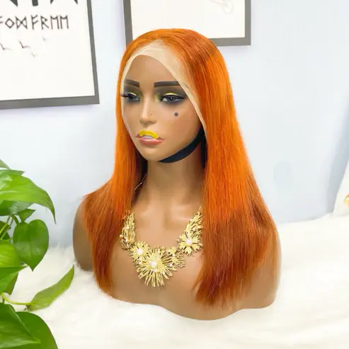 Thumbnail: 13*4 BoB Wig Straight Wigs Color T4/350/4# 250% Density