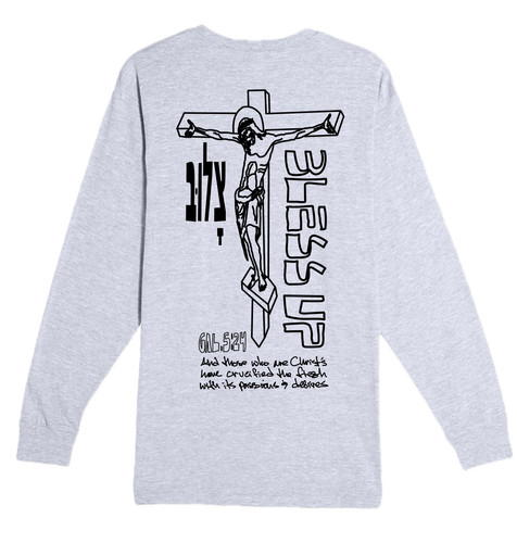 Crucifixion Long Sleeve | Bless Up Clothiers