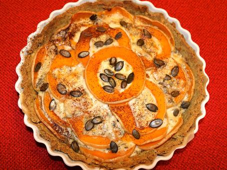 Tarte salée butternut-gorgonzola de CLEA