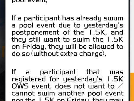 Wichtige Info für die Freiwasserschwimmer in Madeira