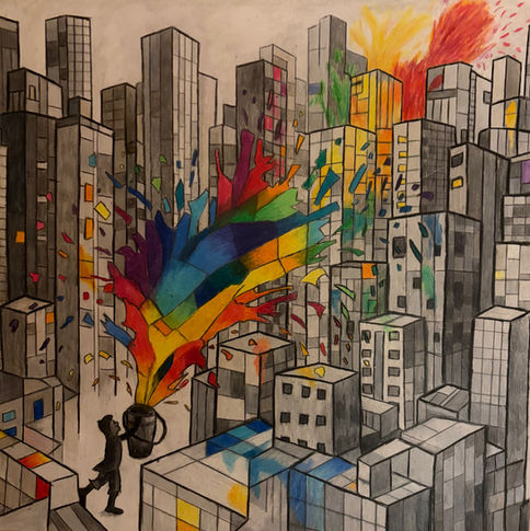 Explosion der Hoffnung