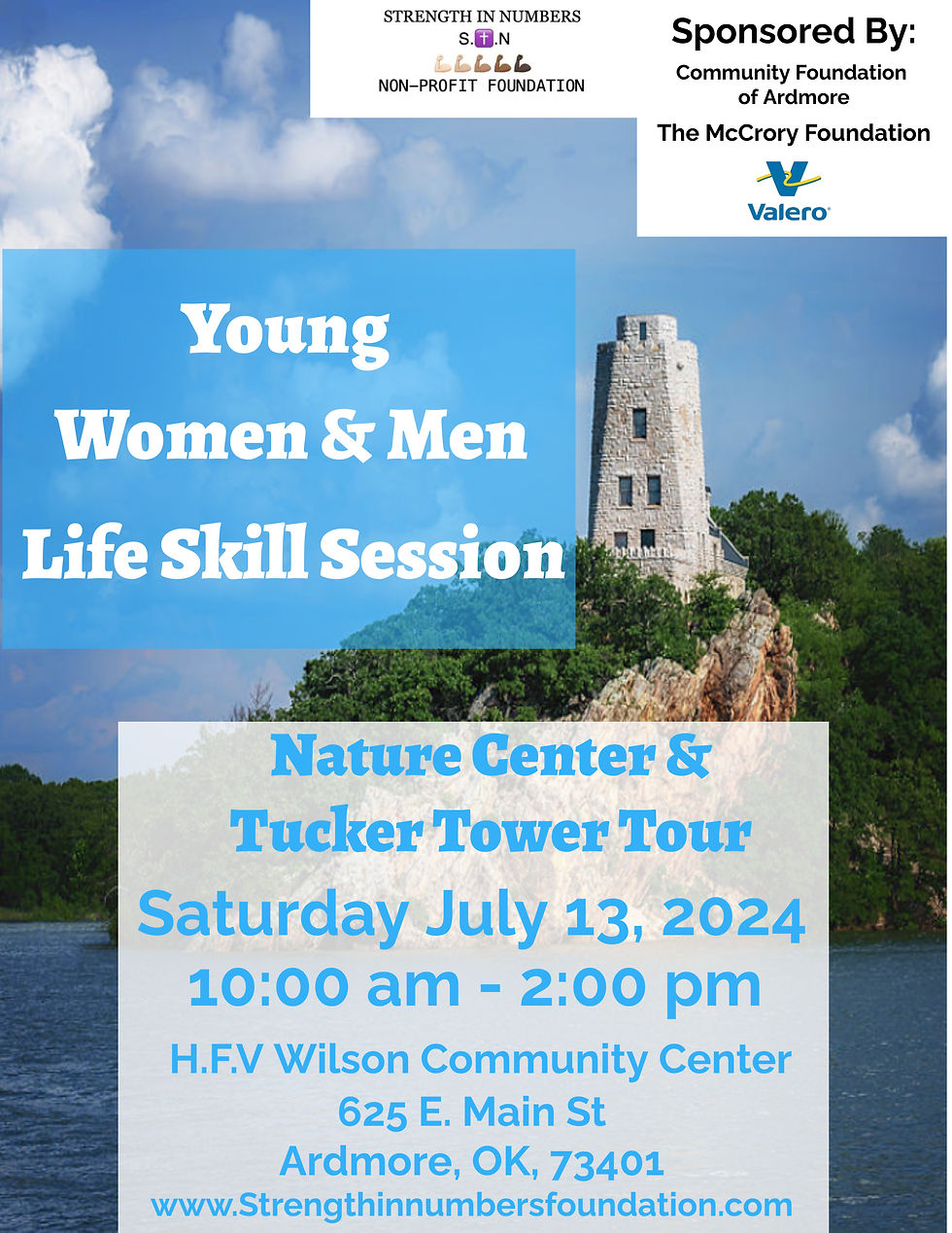 Young Men / Young Women Life skills Session 