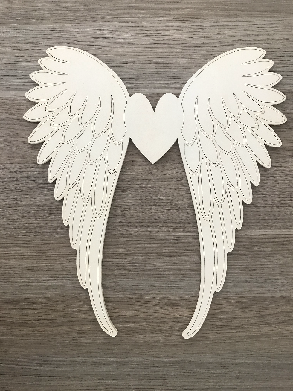 Miniatura: Alas de Ángel con corazón