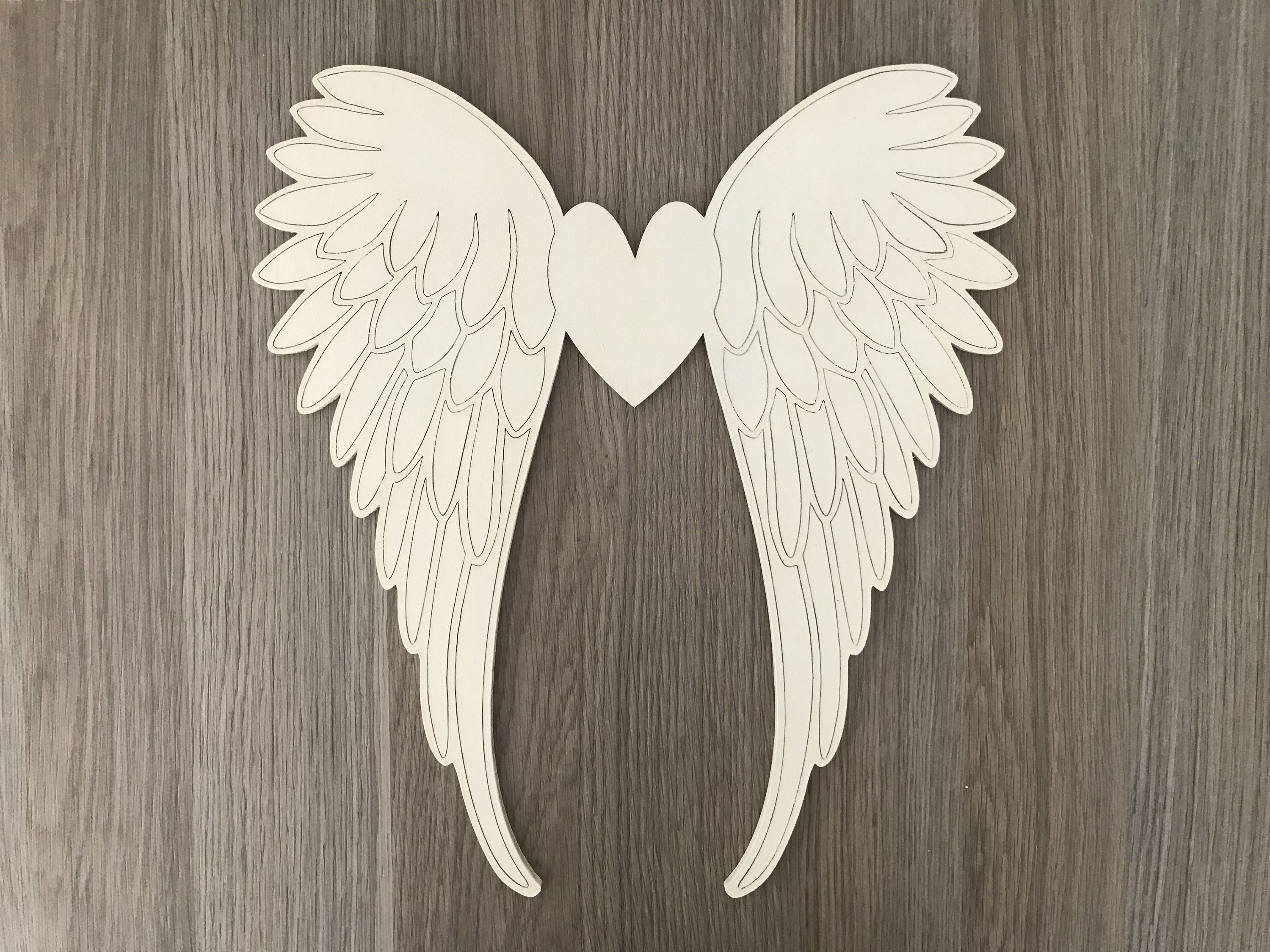 Alas de Ángel con corazón