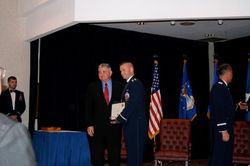 Gen Ron Fogelman and Author ASAM Graduation (2007) McGuire AFB NJ