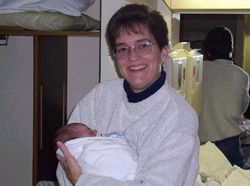 Lt Col Jacquiline van Ovost with Alexa Heseltine (2002), Wichita KS