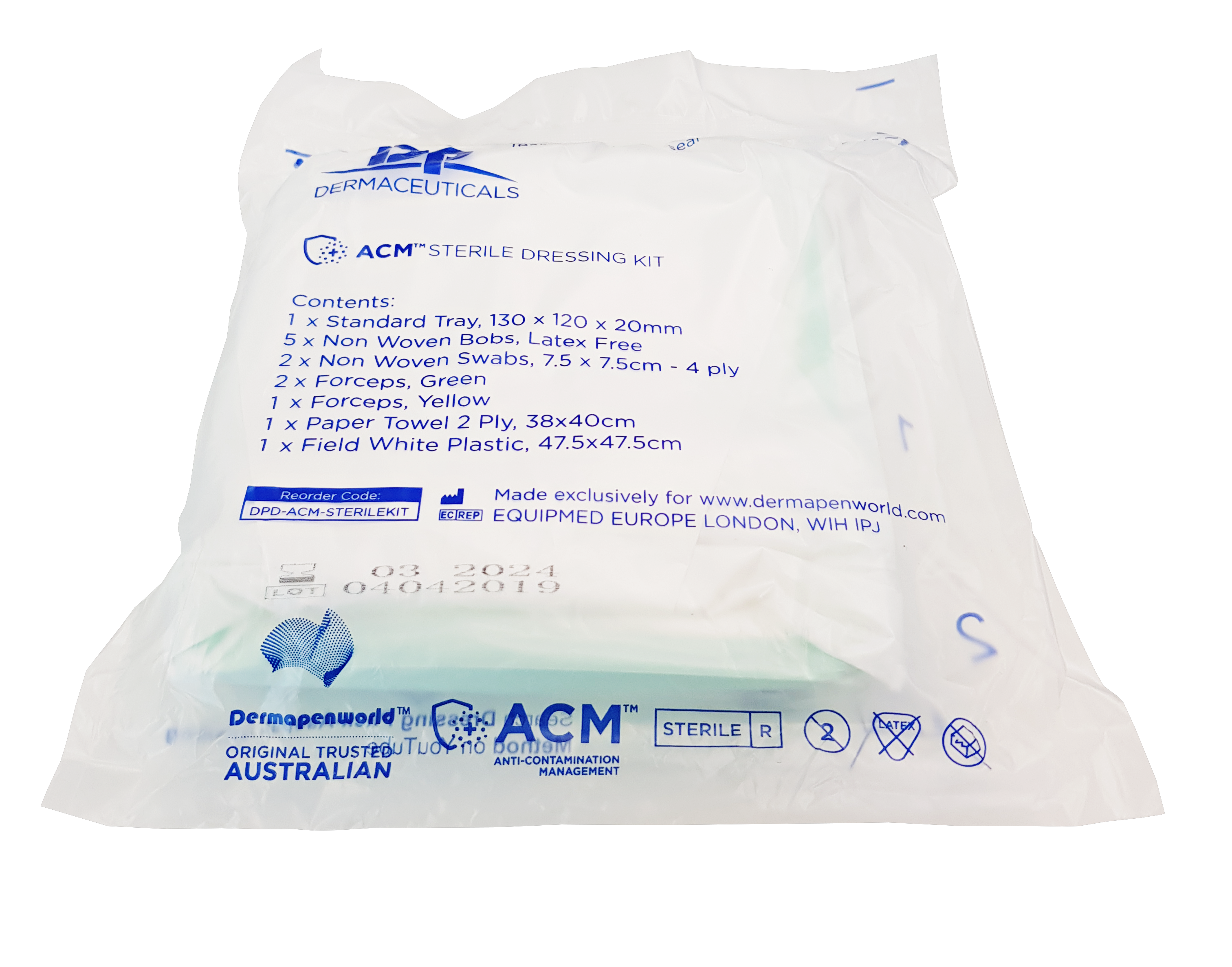 ACM Sterile Dressing Kit Qty 20 (PROF)