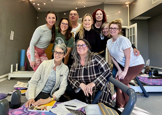 Photo of students from a teacher training with Lauren