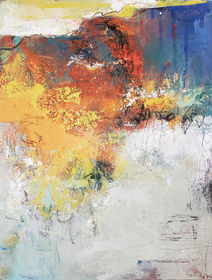 L Huff Chroma Canyon 11x24 oil CWM.jpg