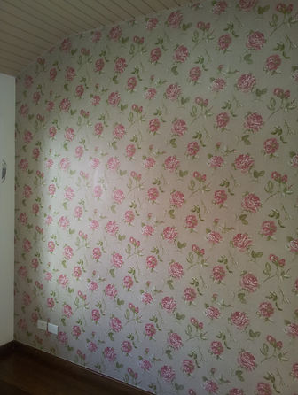 papel de parede instalado