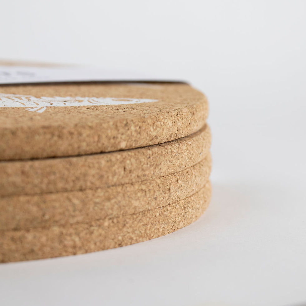 Thumbnail: Mackeral Cork Mat Set | Set of 4
