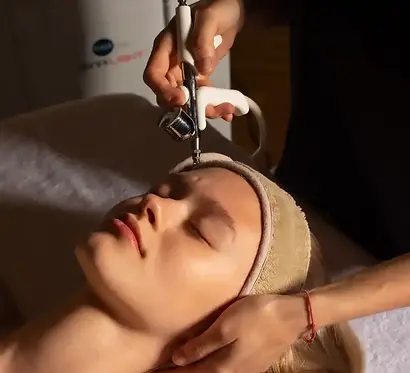Oxygen facial