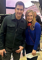 Lisa & Dylan on set_FBI MW_Directing_edi