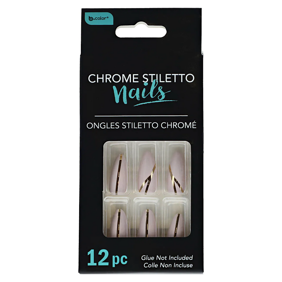 Thumbnail: Chrome Stiletto Nails | Various Designs