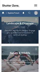 Искусство и культура website templates – Форум о фотографии