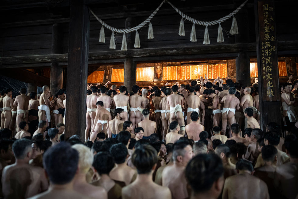 Hadaka Matsuri Japan Okayama | Costanza Rossi Photography