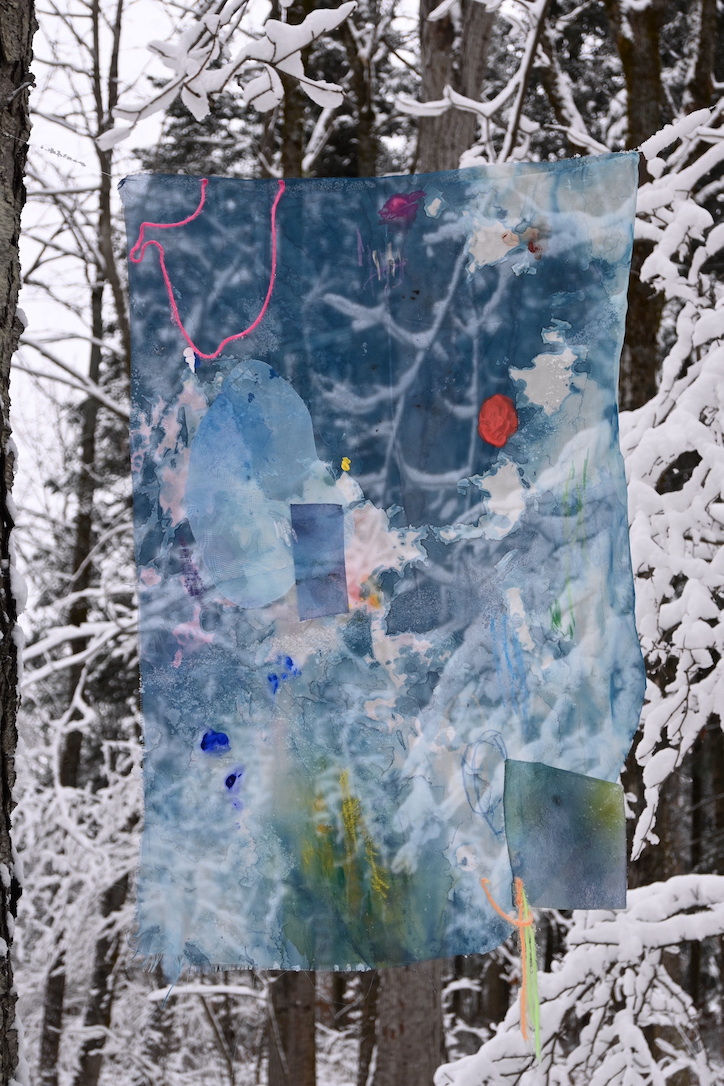 Peinture dans le paysage 4, 2021