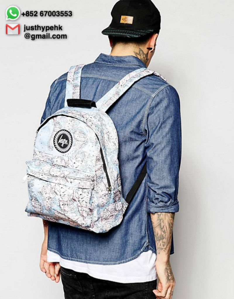 Thumbnail: 英國正品HYPE MAPS BACKPACK 香港HYPE地圖書包背囊現貨代購