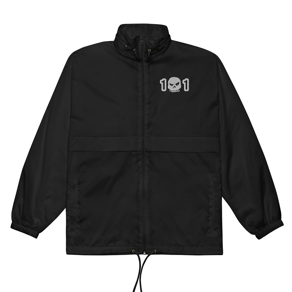 Thumbnail: Waves & Graves 101 Unisex windbreaker