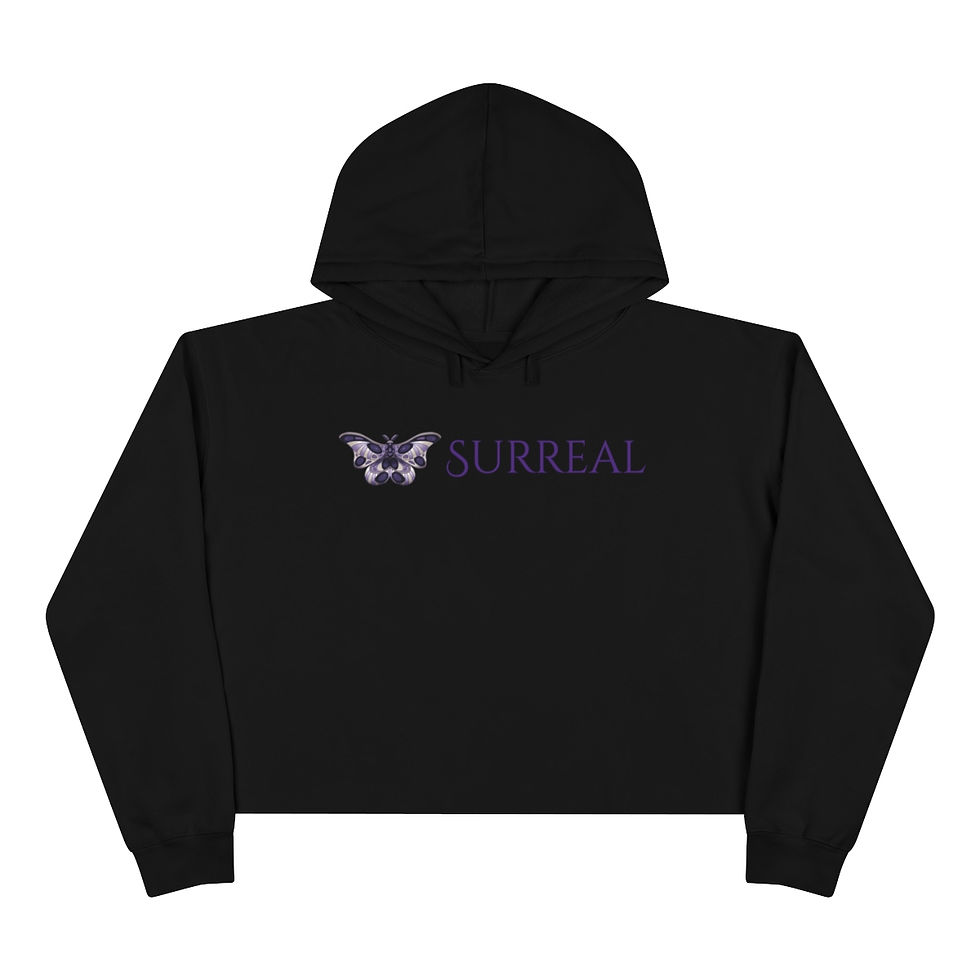 Thumbnail: Surreal Season | Butterfly Crop Hoodie
