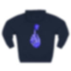 Thumbnail: Surreal Season | Skeleton Hand - Three-Panel Fleece Hoodie