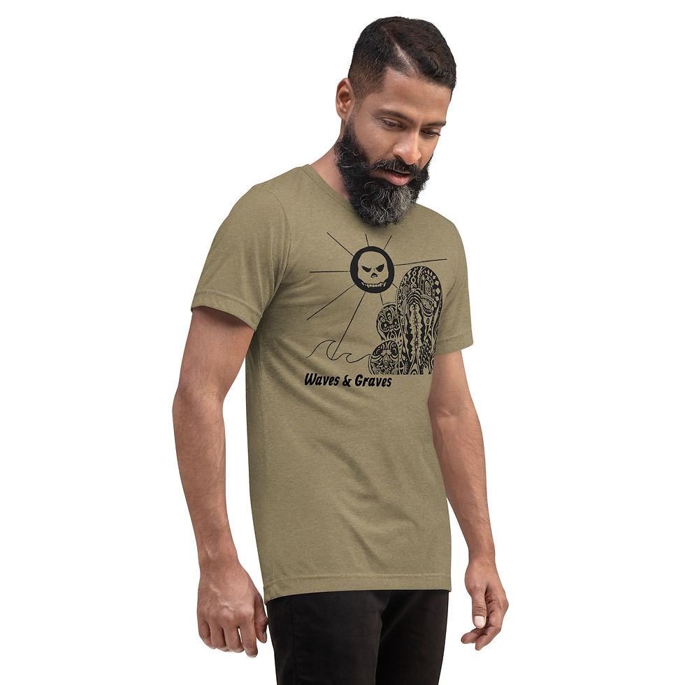 Thumbnail: Waves & Graves | Seals & the Sun — Short sleeve t-shirt