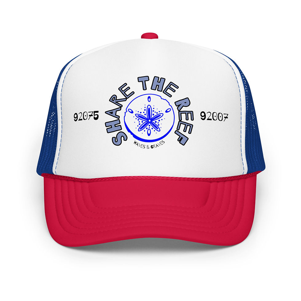 Thumbnail: W&G Share The Reef II - Foam Trucker Hat