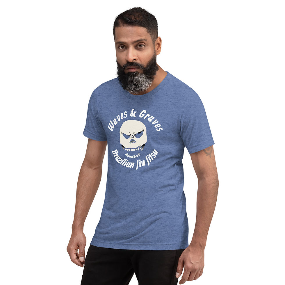 Thumbnail: Waves & Graves | Jiu Jitsu - Vintage Wear Short sleeve t-shirt
