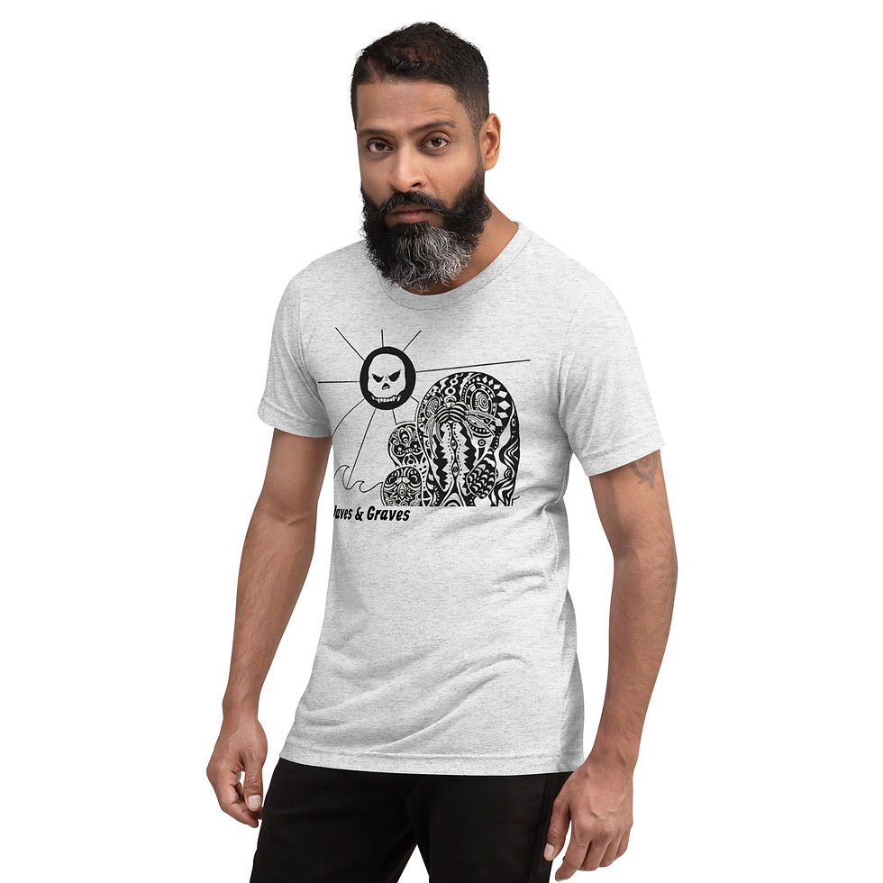 Thumbnail: Waves & Graves | Seals & the Sun — Short sleeve t-shirt