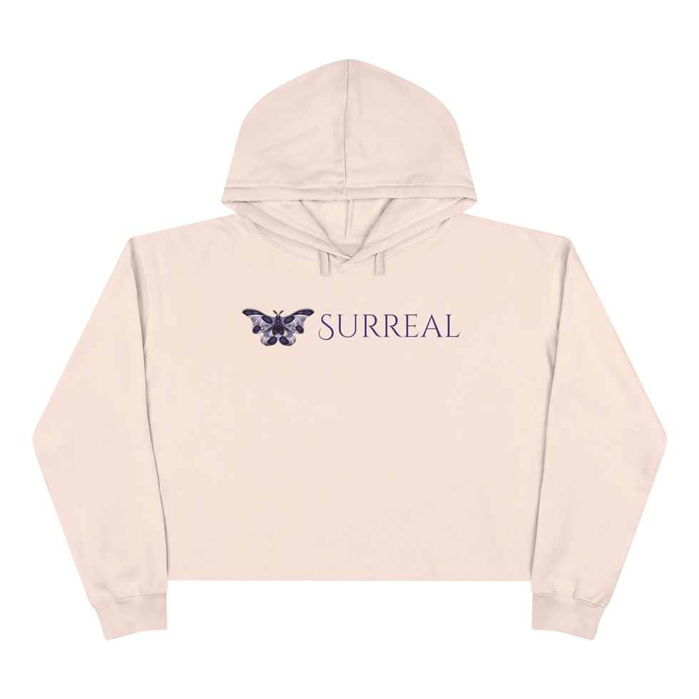 Thumbnail: Surreal Season | Butterfly Crop Hoodie